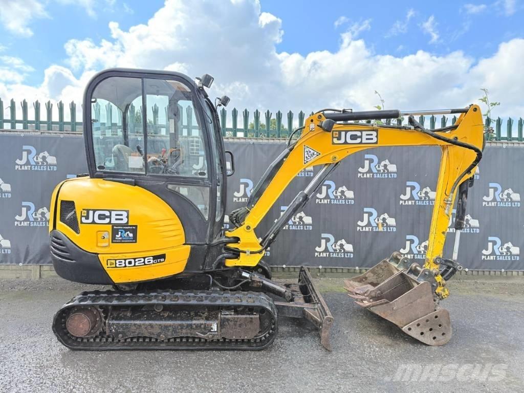 JCB 8026 CTS Mini bagri <7t