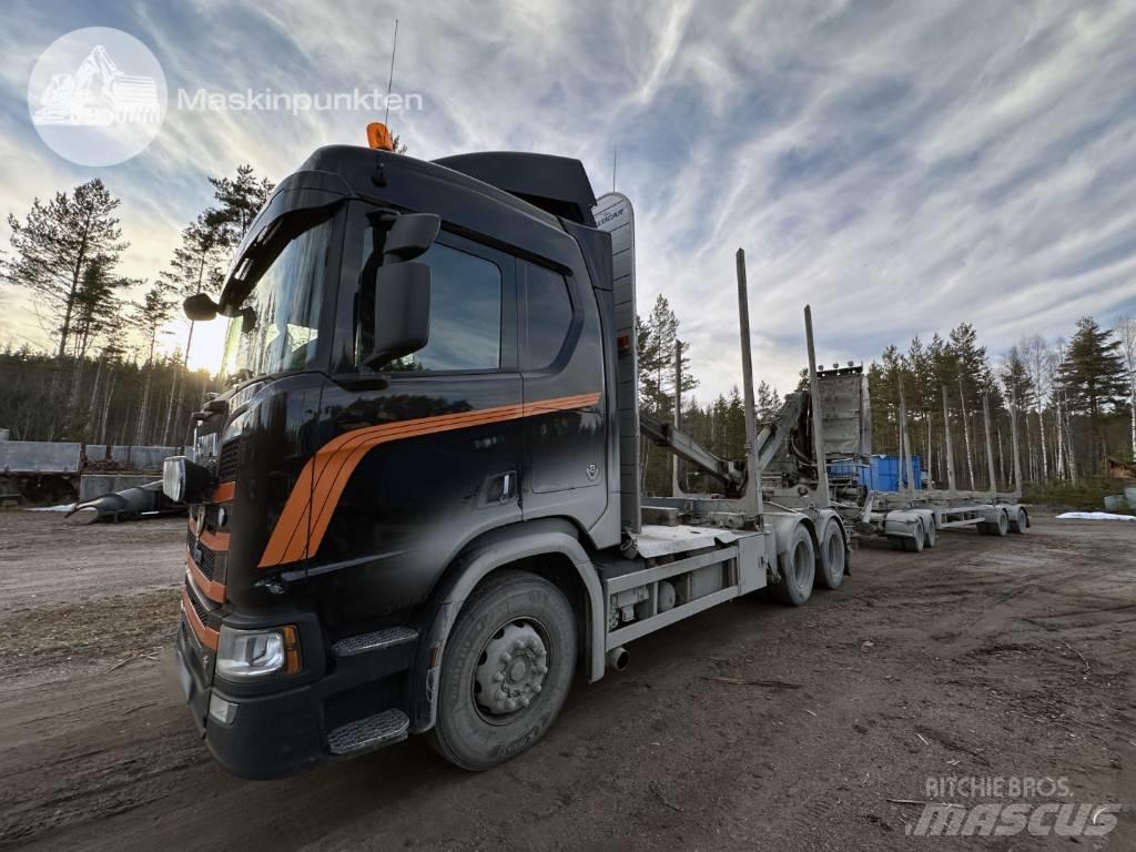Scania R 650 Ekipage Tovornjaki za hlode