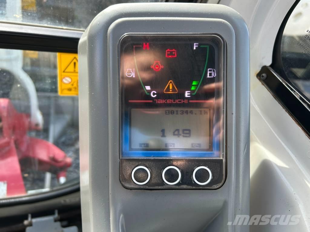 Takeuchi TB 216 Mini bagri <7t