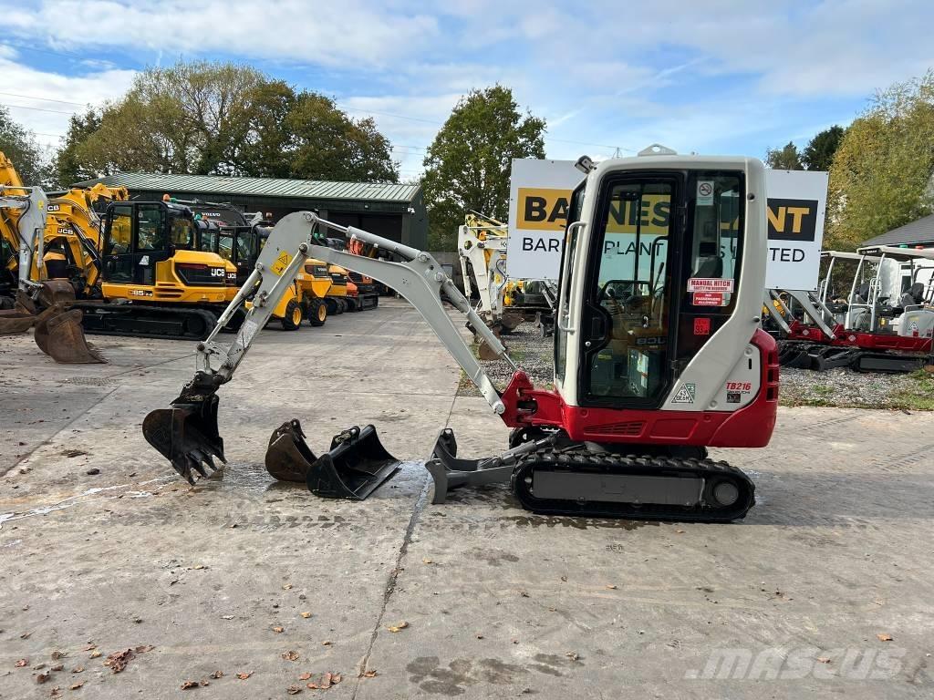 Takeuchi TB 216 Mini bagri <7t