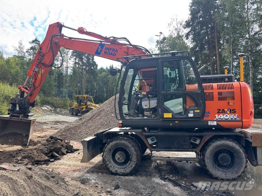Hitachi ZX 140 W-6 Bagri na kolesih