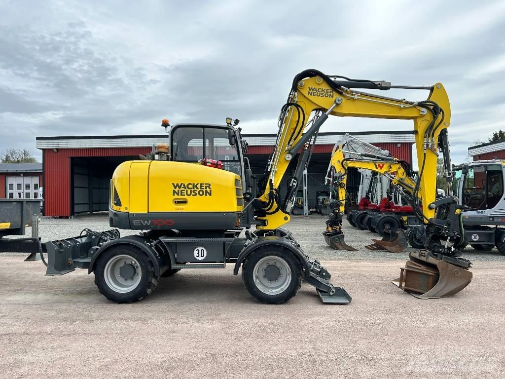 Wacker Neuson EW100 Bagri na kolesih