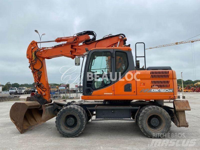 Doosan DX160W Bagri na kolesih