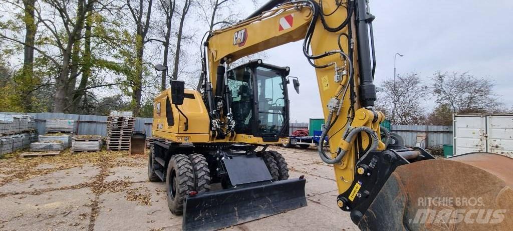 CAT M314 F Bagri na kolesih