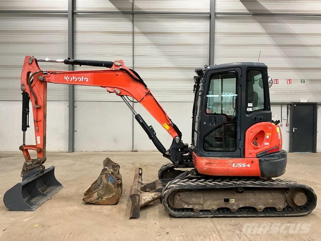 Kubota U 55-4 Mini bagri <7t