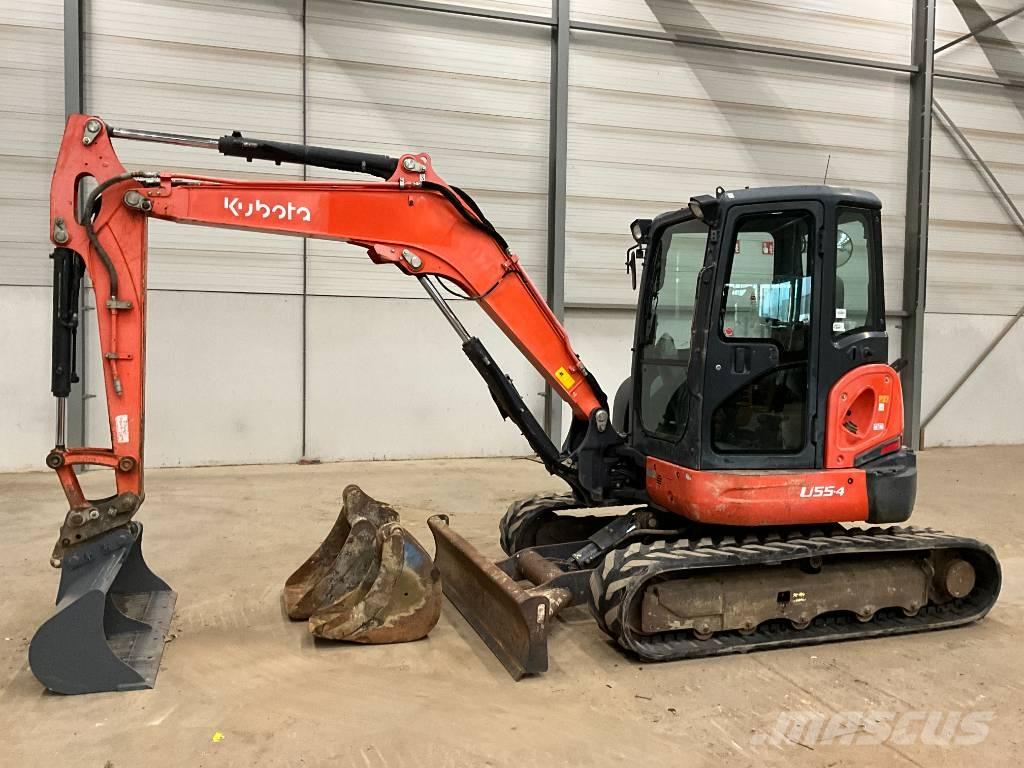 Kubota U 55-4 Mini bagri <7t
