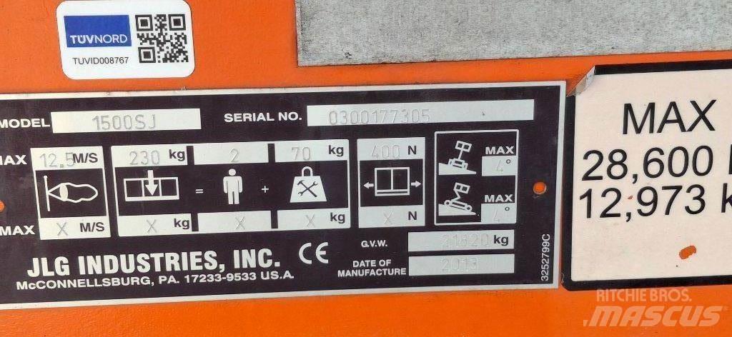 JLG 1500SJ Teleskopske dvižne ploščadi