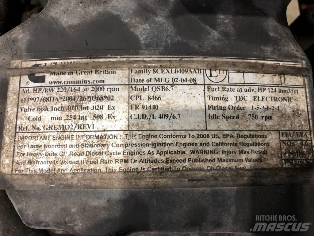  Qummins QSB6,7 Motorji