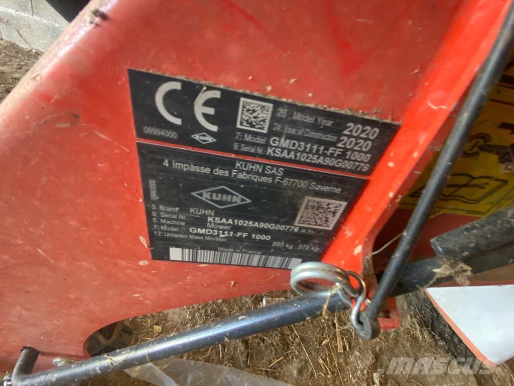 Kuhn GMD 3111 ff Kosilnice