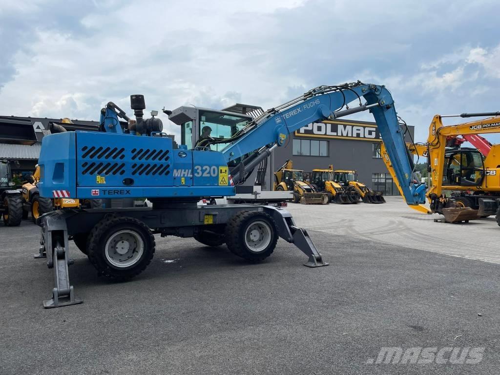 Terex FUCHS 320 Bagri na kolesih