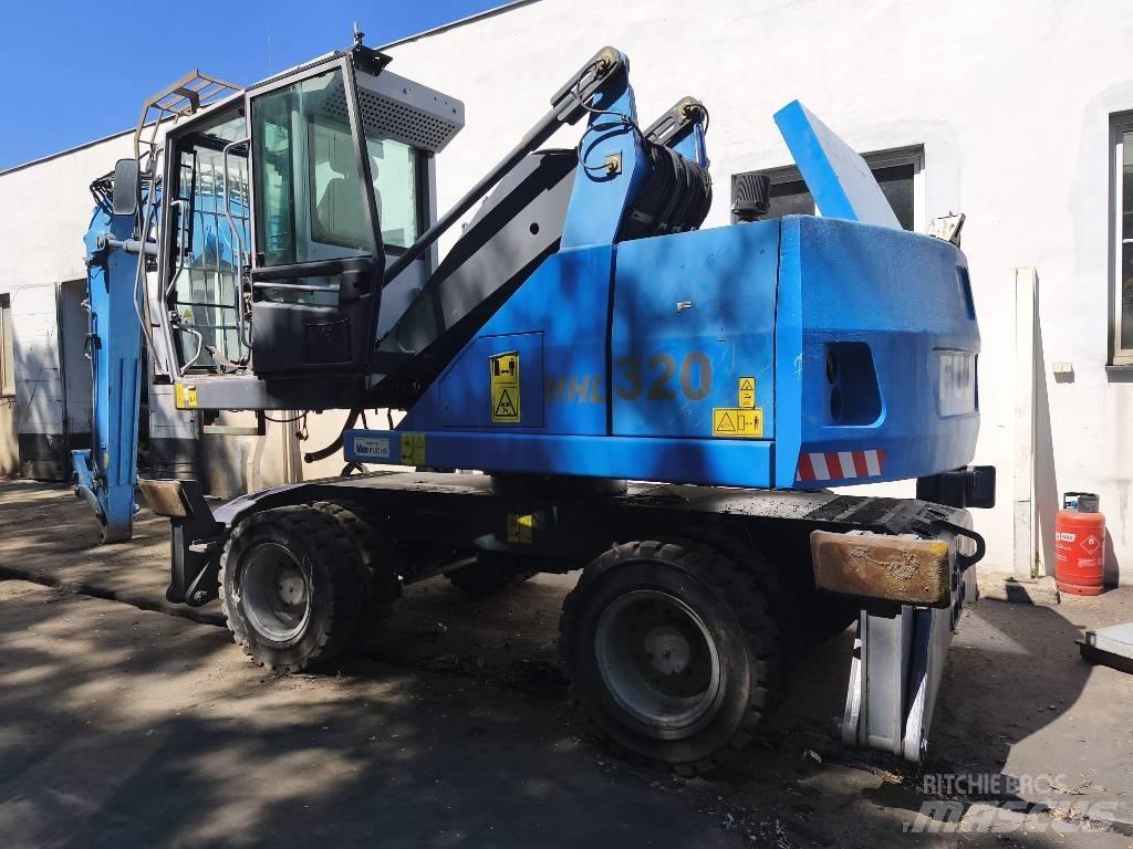 Terex FUCHS 320 Bagri na kolesih