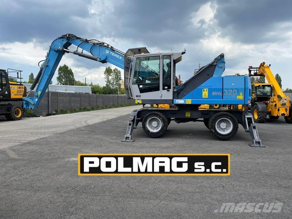 Terex FUCHS 320 Bagri na kolesih