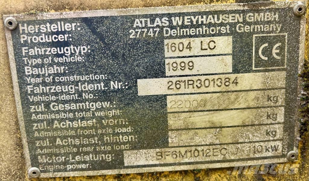 Atlas 1604 LC Bagri goseničarji