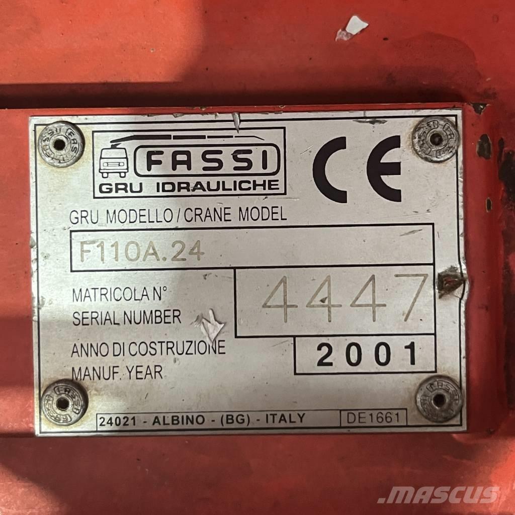 Fassi 110A.24 Druga dvigala/žerjavi