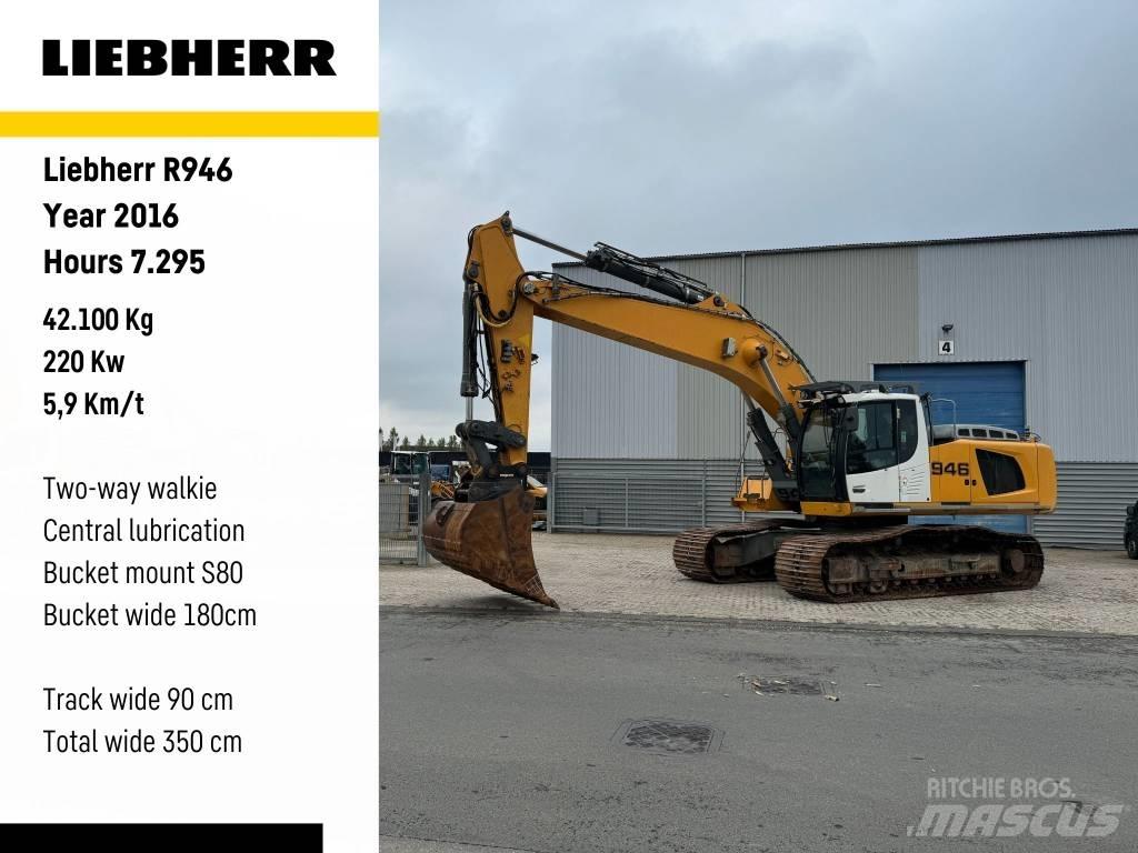 Liebherr R946 Bagri goseničarji