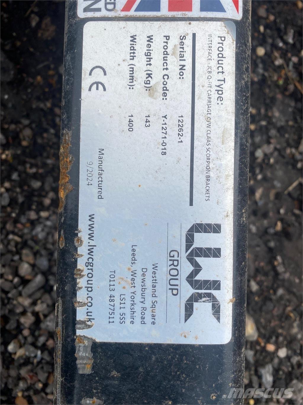  ADAPTOR PLATE Kmetijski teleskopski nakladalci