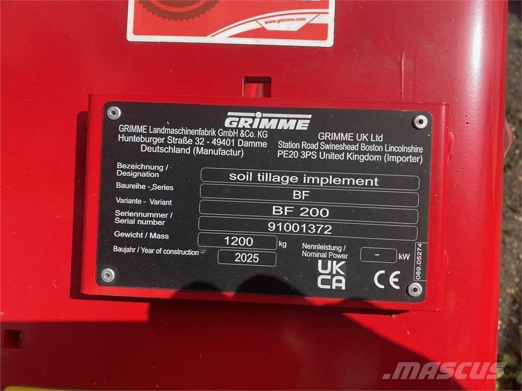 Grimme BF200 Kmetijstvo - drugo