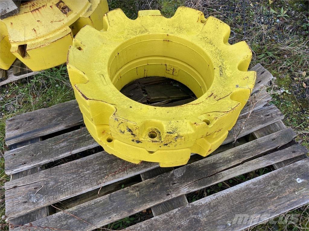 John Deere 205KG Gume, kolesa in platišča