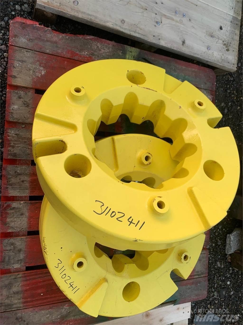 John Deere 600KG Gume, kolesa in platišča
