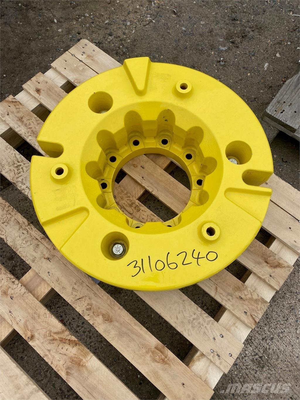 John Deere 600KG Gume, kolesa in platišča