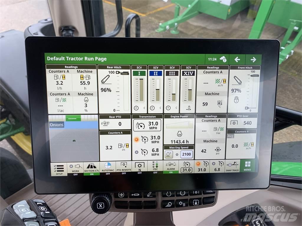 John Deere 6R185 Traktorji