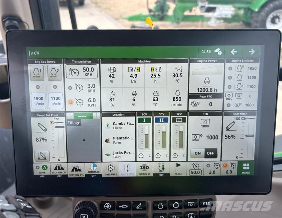 John Deere 6R185 Traktorji