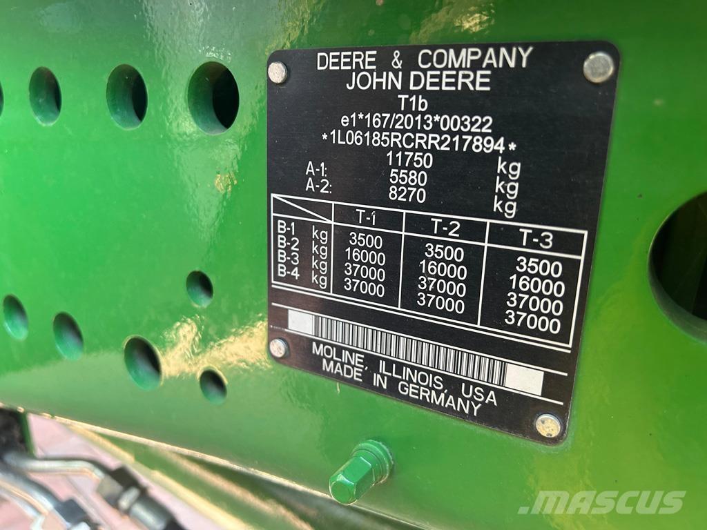 John Deere 6R185 Traktorji