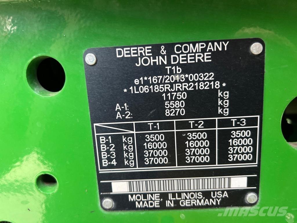 John Deere 6R185 Traktorji