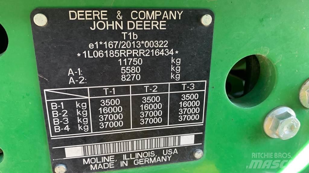John Deere 6R185 Traktorji