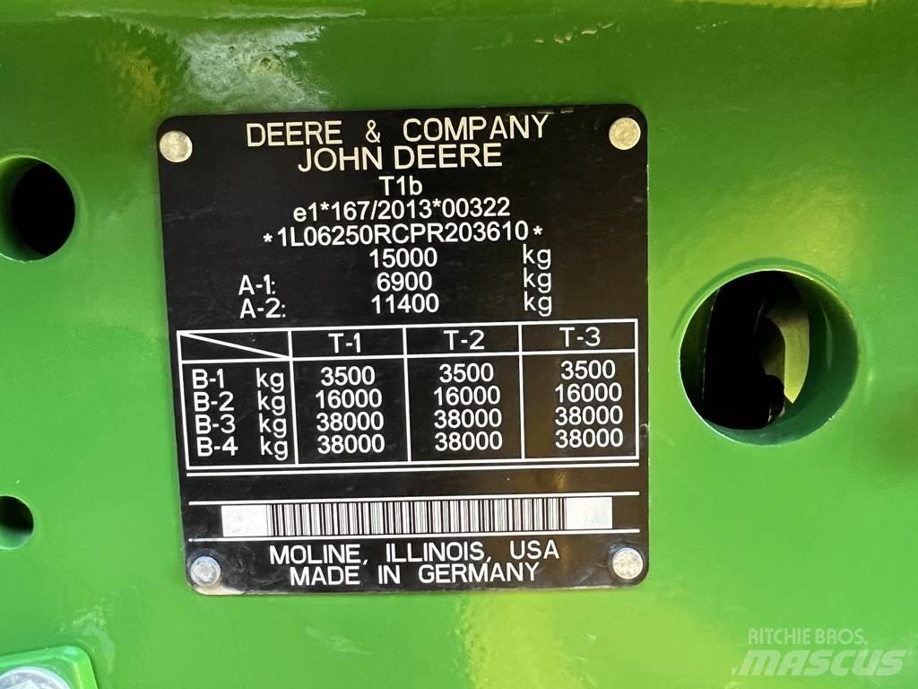 John Deere 6R250 Traktorji