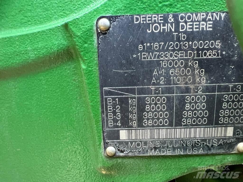 John Deere 7R330 Traktorji
