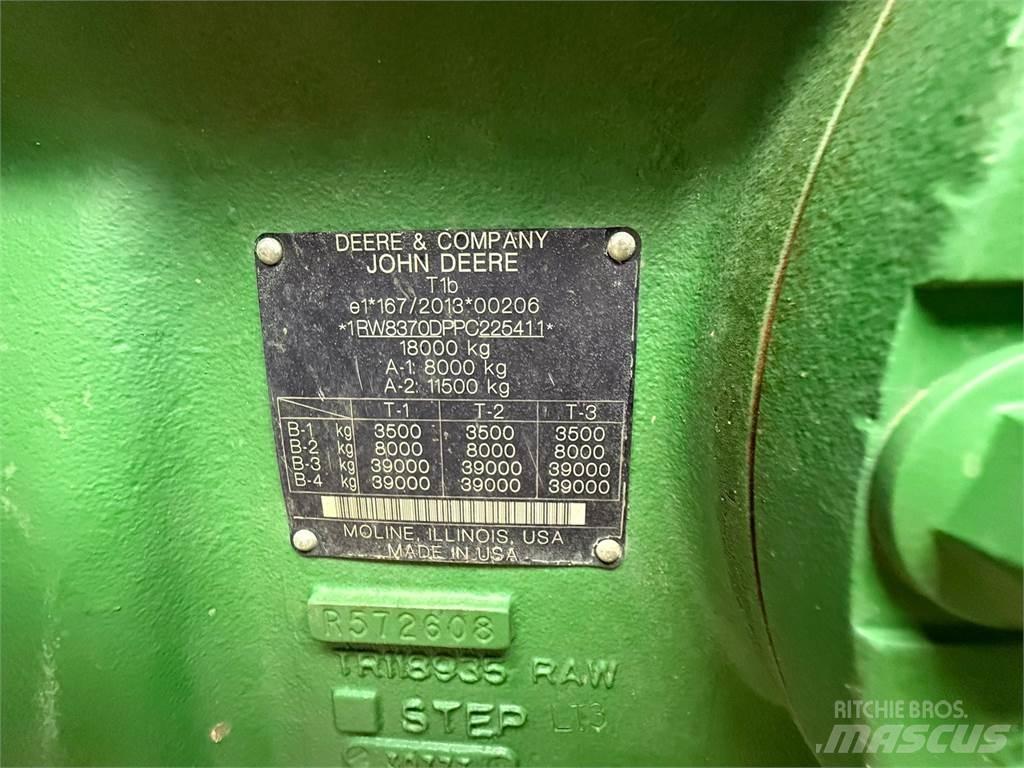 John Deere 8R370 Drugi kmetijski stroji