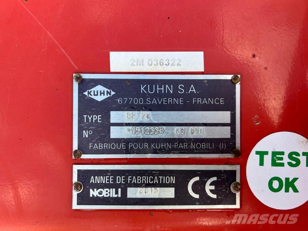 Kuhn BP28 Kosilnice za pašnike