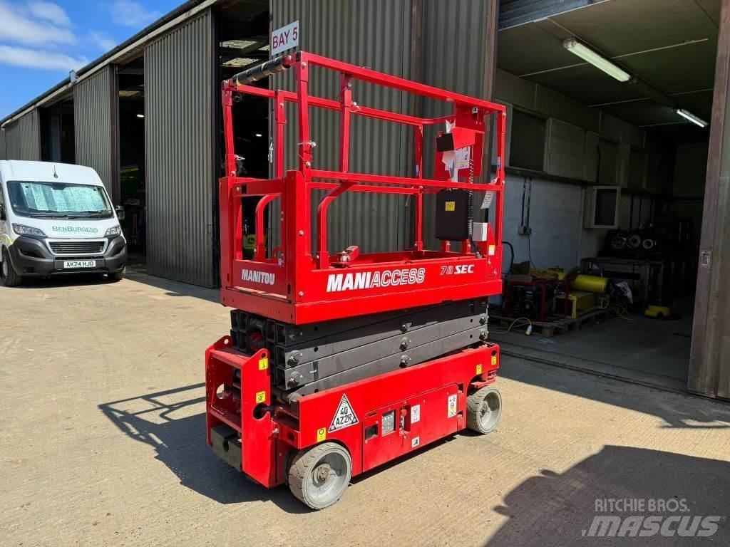 Manitou 78 SEC Škarjaste dvižne ploščadi