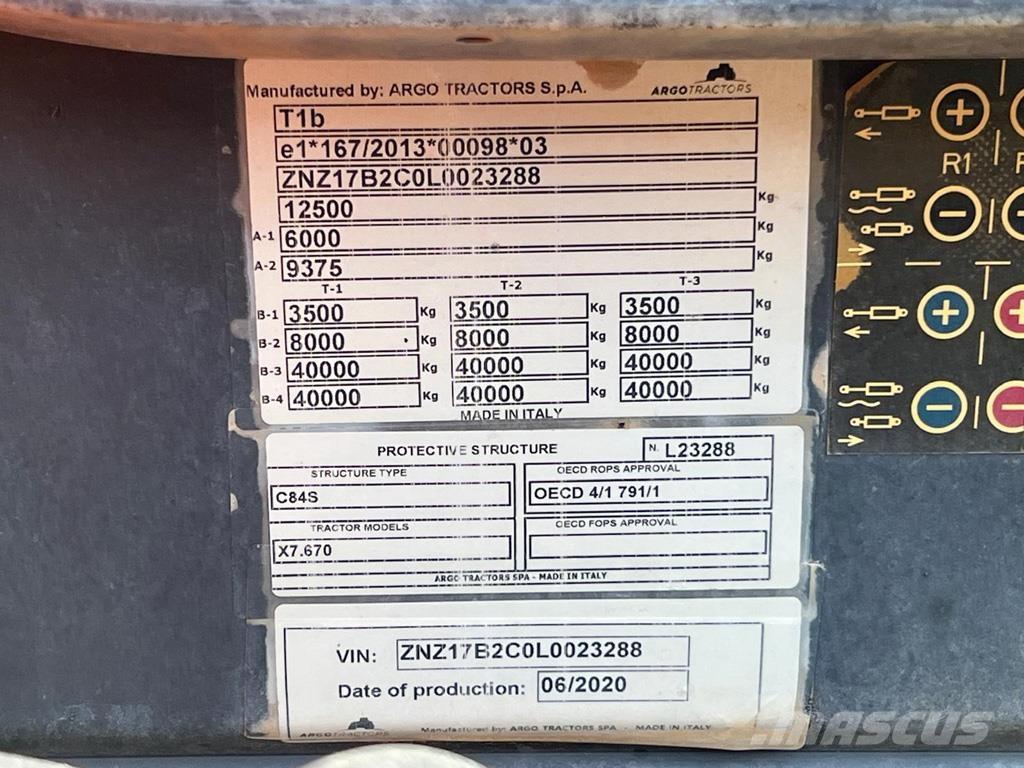 McCormick X7.670 Traktorji
