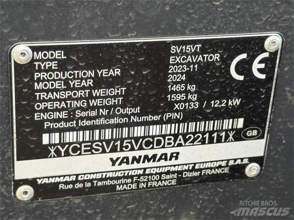Yanmar SV15VT Midi bagri 7t – 12t