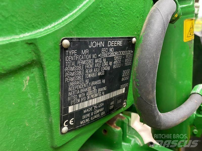 John Deere 7280R Traktorji