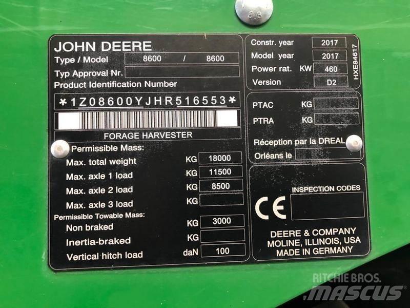 John Deere 8600 Drugi kmetijski stroji