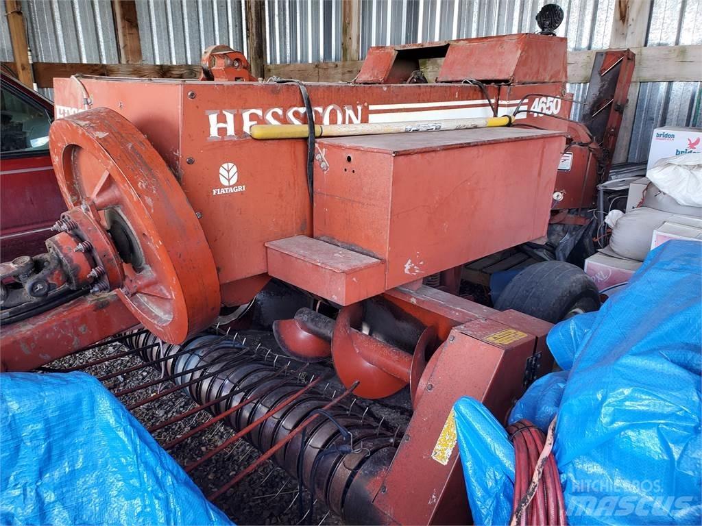 Hesston 4650 Balirke (okrogle bale)