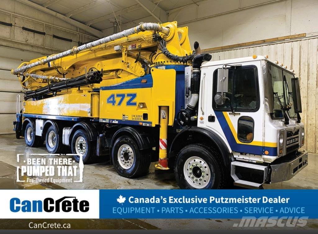 Putzmeister (#186) 47M Kamionske črpalke za beton
