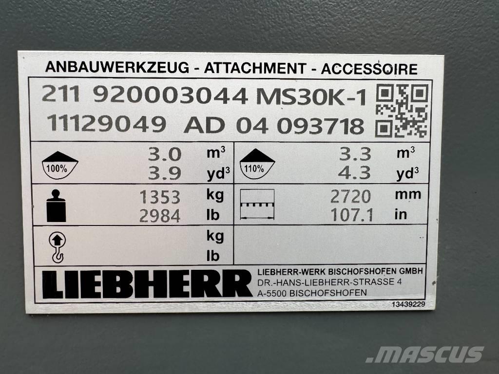Liebherr L546 Kolesni nakladalci