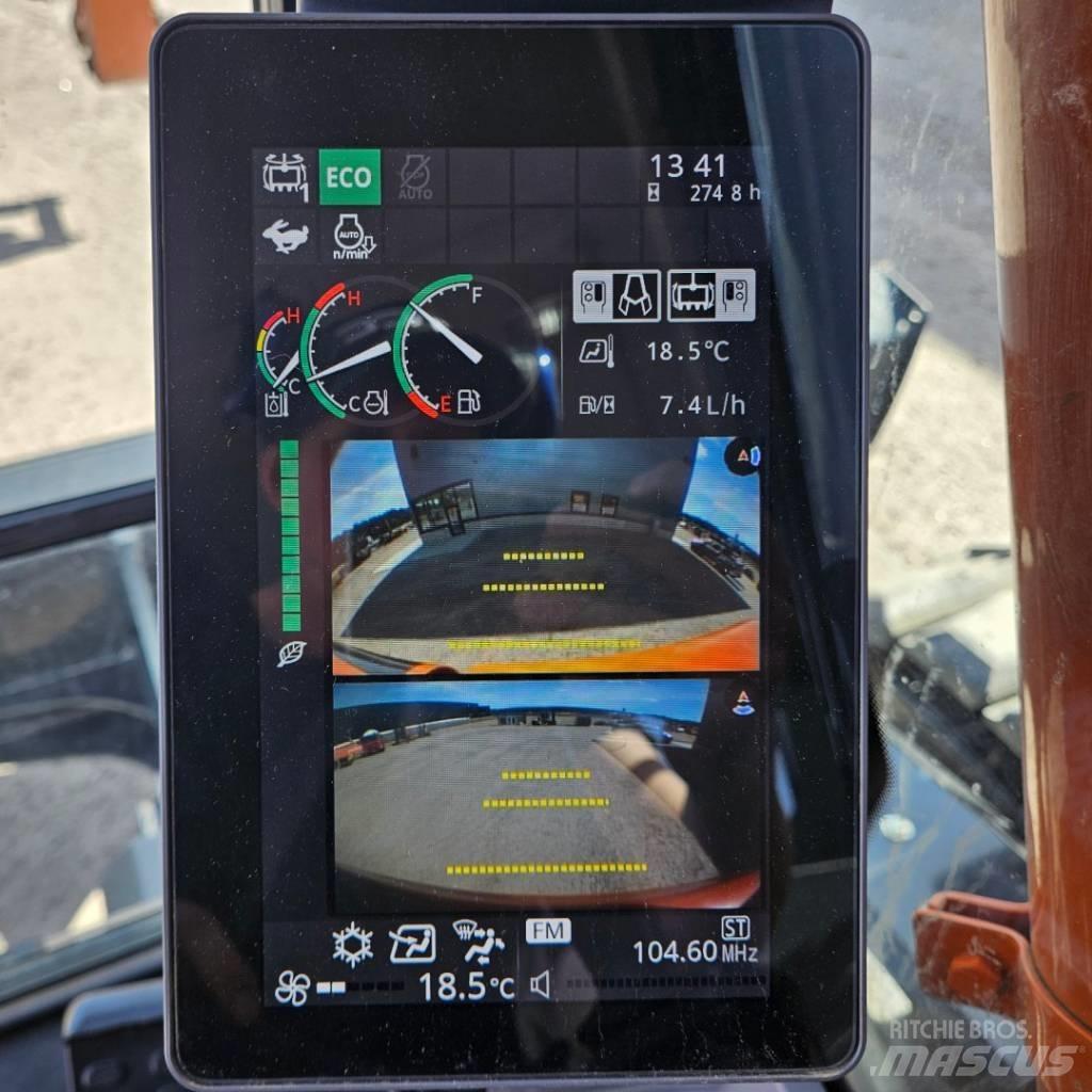 Hitachi ZX135US-7 Bagri goseničarji