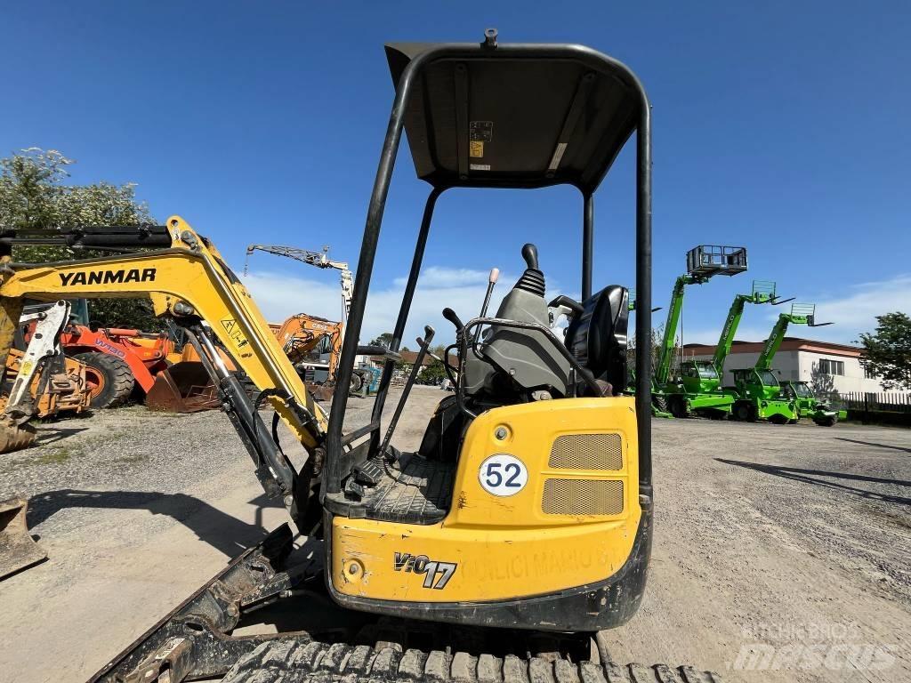 Yanmar Vio 17 Mini bagri <7t