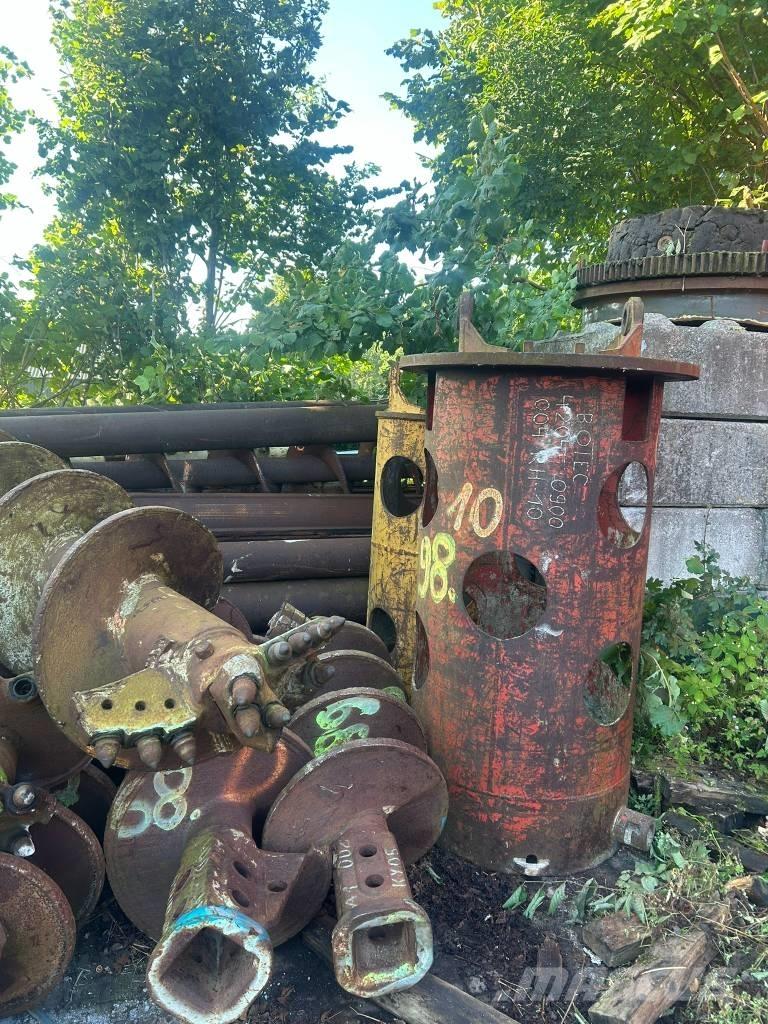  botec bauer Dodatki in rezevni deli za opremo za zabijanje stebrov pilotov