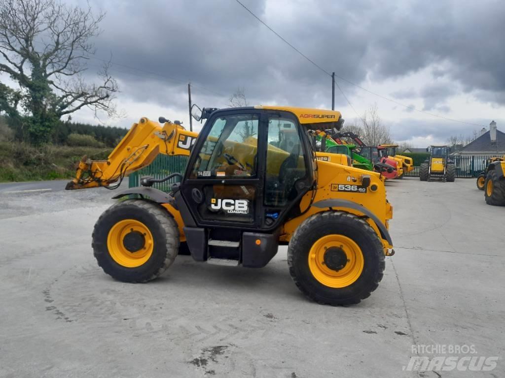 JCB 536-60 Teleskopski viličarji