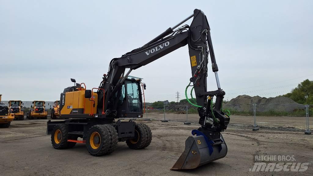 Volvo EWR 170 E Bagri na kolesih