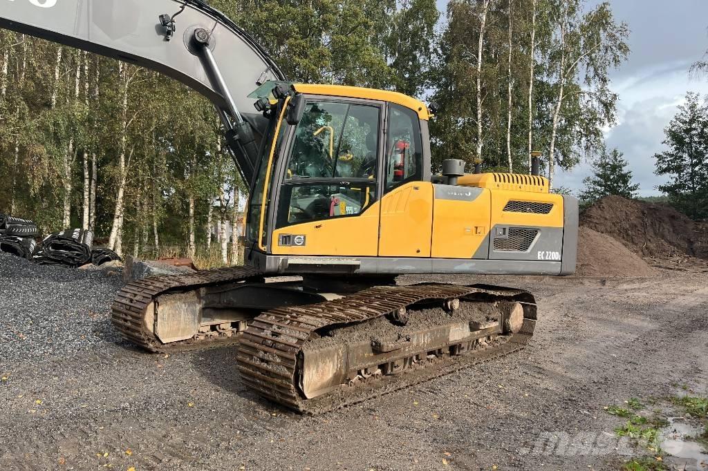 Volvo EC 220 DL Bagri goseničarji
