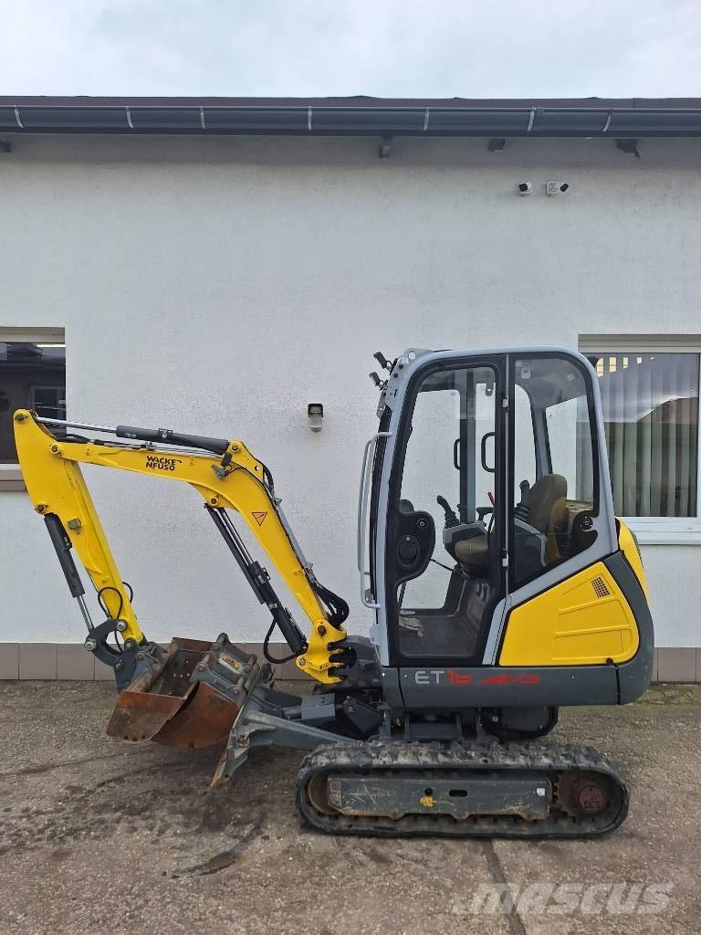 Wacker Neuson ET 18 Bagri goseničarji