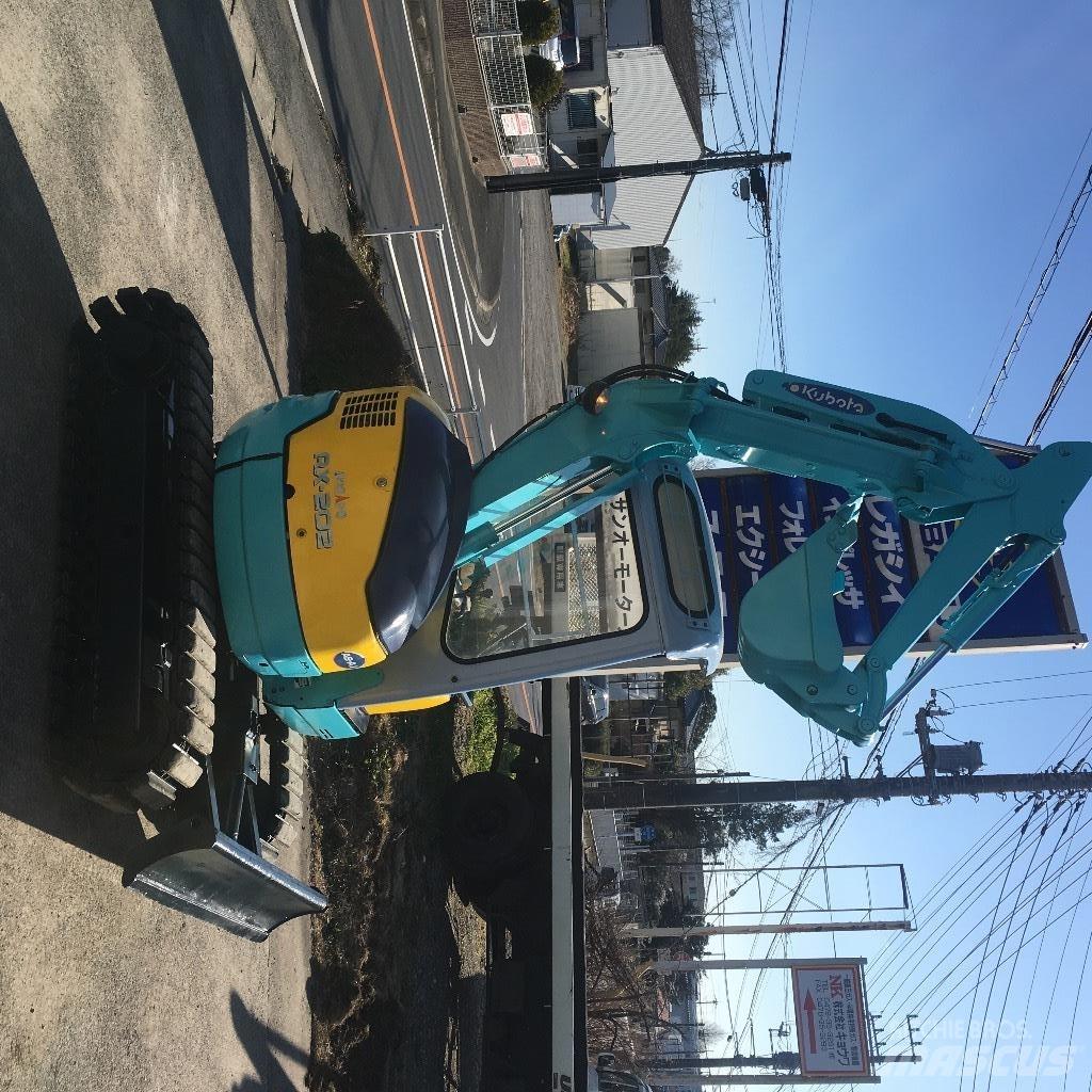 Kubota RX-202 Mini bagri <7t