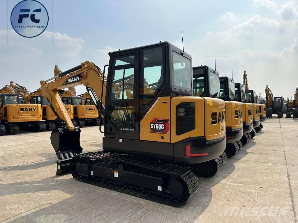 Sany 60C Bagri goseničarji